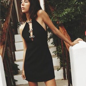 ZARA Jewel Bow Mini Dress